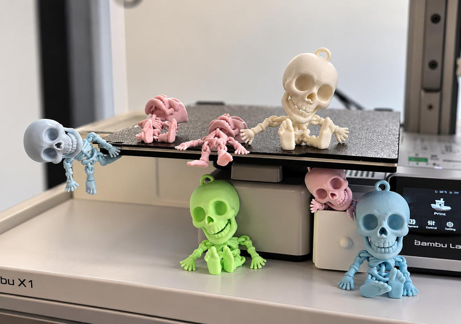 Skeleton Keychain